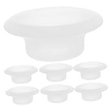 WEKADRIN Silikondichtung Für Flaschen 10 Stück Weiß Auslaufsicher Und Luftdicht Für Bierflaschen Und Wasserflaschen Verschluss Ersatz