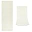 Toile De Remplacement Pour Chaise Longue GORGECRAFT - Tissu Coton Beige à Rayures - 113x43cm