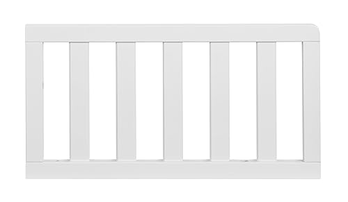 Image of Oxford Baby Emerson Crib to Toddler Bed Guard Rail Conversion Kit, Snow White, GreenGuard Gold Certified