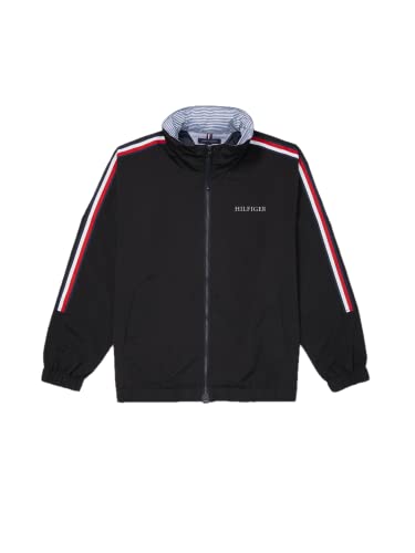 Tommy Hilfiger Men's Adaptive Logo Stripe Regatta Jacket