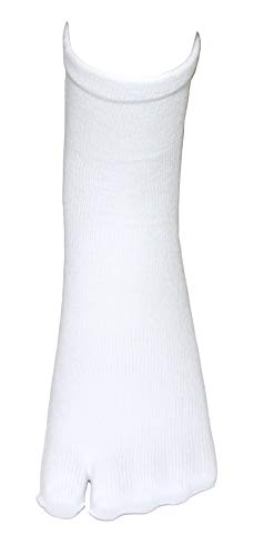 Unisex 2-Toe Japanese Tabi Socks, 2 Pairs, Size:Toddler/Kid/Adult2