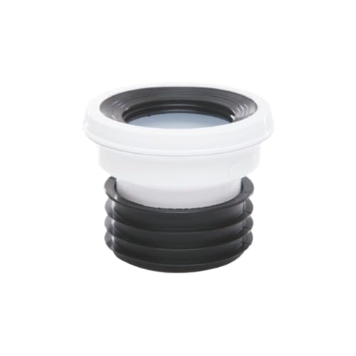 HYGROW WC PAN Connector - Straight type - Material Plastic - Dia 100mm (4") - Length 125mm (5") - Color White (STRAIGHT) (B0CNTN2YRG) Amazon Price History, Amazon Price Tracker