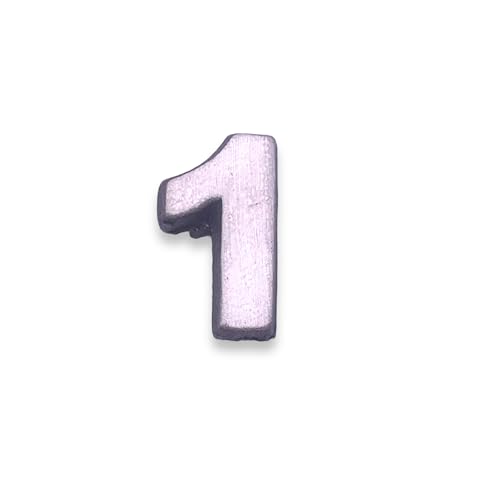 Image of Number 1 One Lapel Pin by StockPins