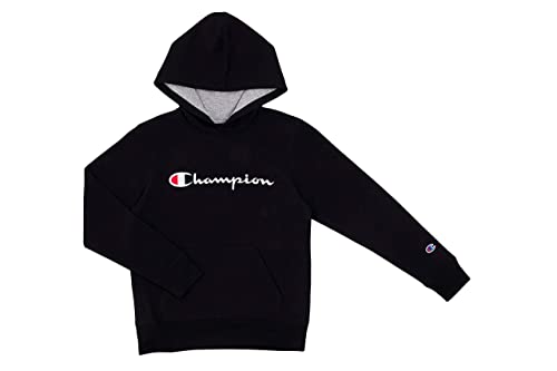 Champion Men's Pullover Hoodie, Powerblend Fleece Midweight Hooded Sweatshirt For Men, Best Hoodies for Men, Script