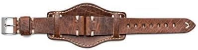 Cinturino Bund Vintage con Fondello/Bund Gipsy. 18 20 22 Made in Italy :  Amazon.it: Orologi