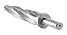 Accusize Industrial Tools Hss Spiral Flute Aligning Reamer, 7/8'' Cutting Diameter, 1/2'' Shank Diameter, 0522-0078