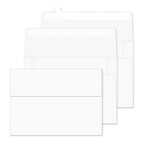 Sobres A2 gruesos que no se transparentan con cierre rápido para invitaciones y fotos de eventos