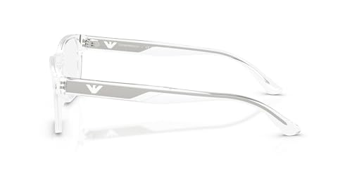 Image of Emporio Armani mens Ea3239 Rectangular Prescription Eyewear Frames