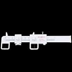 Mesure optique Vernier PD Règleur Compteur de distance d'élève Outil ophtalmique oculaire Règle de distance pupillaire pour la mesure de distance de l'élève (1 Boîte)