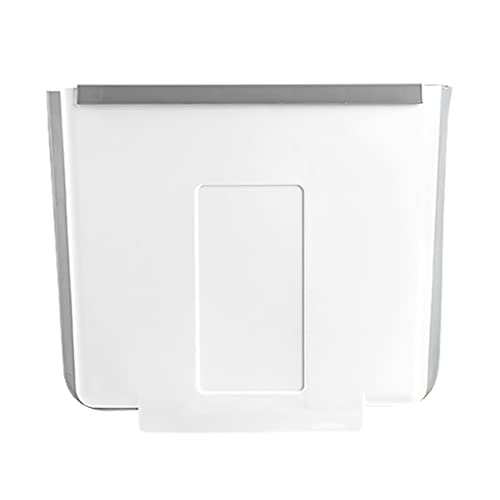 ゴミ箱 ごみ箱 壁掛けゴミ箱 キッチンごみ箱 大容量 折りたたみゴミ箱 吊り下げゴミ箱 ダストボックス 大容量 キッチン/車内/オフィスに適用 大口径 省スペース キッチン調理台/シンクの扉に掛ける キッチンの清潔を保つ おしゃれ 収納グッズ (1個 グレ