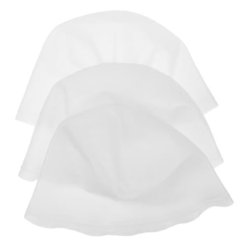 PLAFOPE 3 Piezas Gorro de Silicona Reutilizable para Mechas Flexible Perforaciones Protección del Cabelludo Kit de Unidades para Tintes Salón y Doméstico