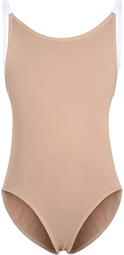 Image of WYHDY Women and Girls Camisole Undergarment Leotard Ballet Briefs Seamless Underwear Dance Wear