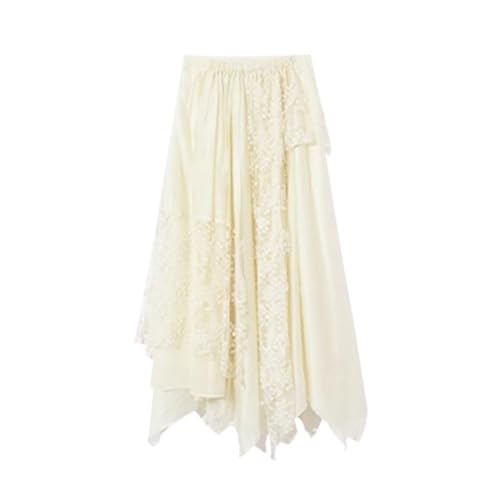 Heavy Embroidered ​​Skirt for Women in Spring Design Irregular Skirt