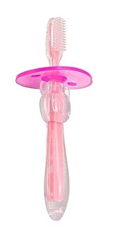 Image of Baby Silicon Tongue /Tung Cleaner /Baby Manual Toothbrush For New Born Baby Upto 0-3 Years Pack Of 2 ,Assorted