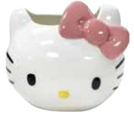 Blue Sky Clayworks Hello Kitty Pretty Pink Figural Head Planter 4.4-inch Height Home & Outdoor Accessories Garden Dcor 23846