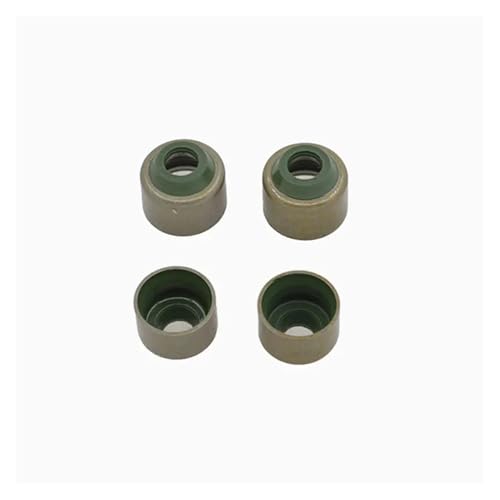 Car accessories 8 Pairs Universal Motorcycle Engine Valve Stem Oil Seals - 4.5mm & 5.6mm Compatible with Various Models(4.5mm)