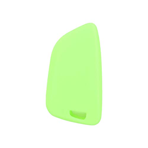 BROVACS Silicone Cover Protector Case Holder Skin Jacket Compatible with BMW X5 X6 X1 5 7 Series 3 Button Smart Remote Key Fob CV9906 Neon Green - Image 3