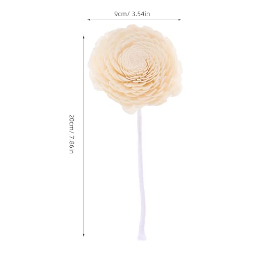 Difusores Florales Aromaterapia de Madera 4 Piezas miniatura 4