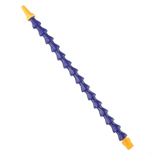 Tuyau de refroidissement flexible en plastique de 12,7 mm pour tour de fraisage CNC, compatible avec machines hydrauliques et systèmes de refroidissement à eau, bleu