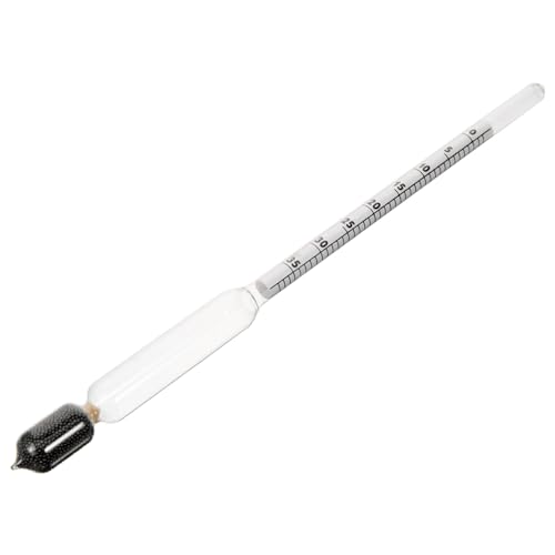 STOBAZA Hydrometer Test Jar Set Liquid Specific Gravity Hydrometer for Mud Making Petroleum and Distilling