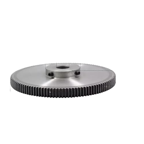 Engrenage droit en acier robuste et durable de 100 dents pour usinage et maintenance