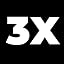 3x Black