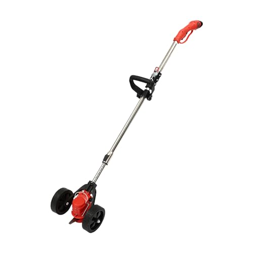 Cortacésped inalámbrico, cortador de bordes de césped a batería con 8 cuchillas, mini cortacésped para cuidado del césped y jardinería (1 batería y cargador incluidos)