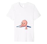 Baby Peeking Out Shirt | Cute Infant On The Way Tee Gift