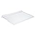 Whirlpool 481010643010 Glass Top Plate 474 x 288 mm with Frame for Fridge Freezer Combination