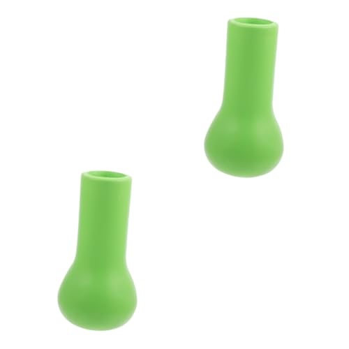 balacoo 2pcs Fishing Pole Covers Rod Cap Cushion Protective Rod Seat Lightweight Protector Fishing Tackle Accessory