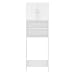 ECD Germany Mobile per Lavatrice Mobiletto da Bagno 62,5x25x190 cm Salvaspazio Armadio...