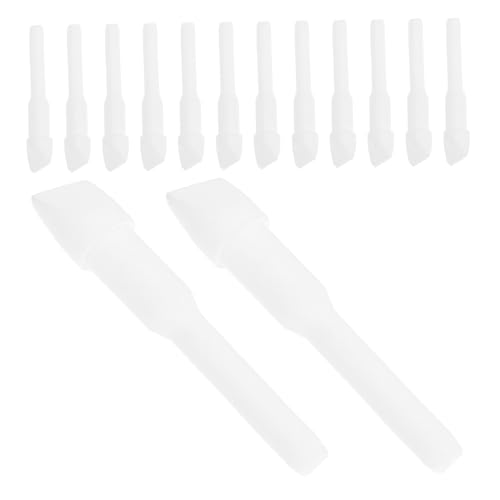 Generic 100pcs Replacement Marker Nibs Refillable Soft Tips for Acrylic Paint Pens Compatible Watercolor and Highlighters for Artistic and Craft Projects
