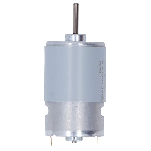 2 Peças Motor Escovado Dc Bobina de Cobre Corpo de Aço Inoxidável Motor de Grande Torção 19 Engrenag