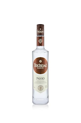 TEKIRDAG RAKISI No.10 - IN DEM HISTORISCHEN UND HANDGEFERTIGTEN KUPFERKESSEL “No. 10” HERGESTELLT - 1x0,7l Raki mit 47,5% vol. - Hergestellt in der Türkei