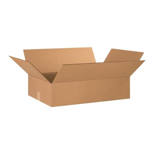 Aviditi Flat Corrugated Cardboard Box Set