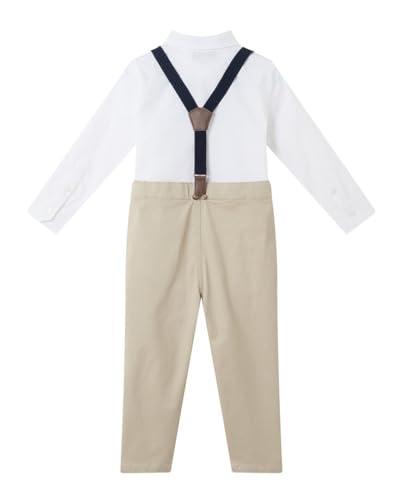 White Suspenders Set for Kids (2-7) by Andy & Evan2