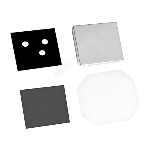 Lot de 500 aimants de réfrigérateur carrés de 5,1 x 5,1 cm - Fournitures pour loisirs créatifs - 500 boutons magnétiques en acrylique - Machine non incluse