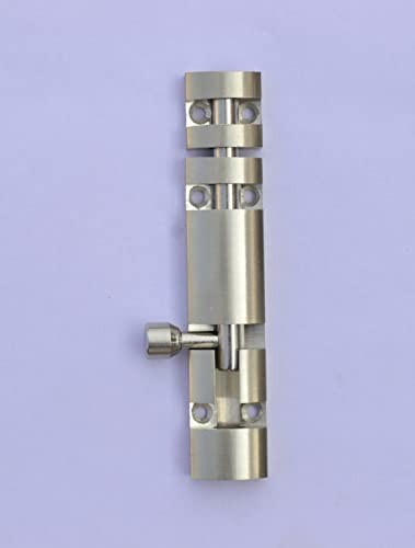 Image of DHAKAD TOWER BOLT STAINLESS STEEL ZYLO 4 INCH, PACK OF 4 PCS