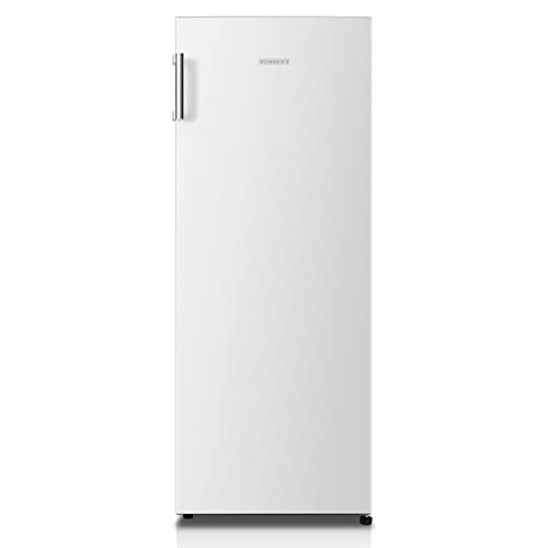 Heinrich´s Vrijstaande koelkast, 242 liter, volledige koelkast, ledverlichting, staande koelkast met 5 glazen planken + 1 groentevak + 4 deurplanken, deuraanslag verwisselbaar, stil 40 dB, 7 - Image 3