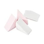 Manicare Cosmetic Wedges, Pack Of 4 Triangle Sponges, Latex Free, Blending Sponges For Liquid, Cream And Powder Makeup, Foundation, Smooth Flawless Application, Beauty Accessory Tool, Makeup Artist
