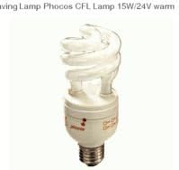Lamp Phocos CFL Lamp 15 W/24 V Warm