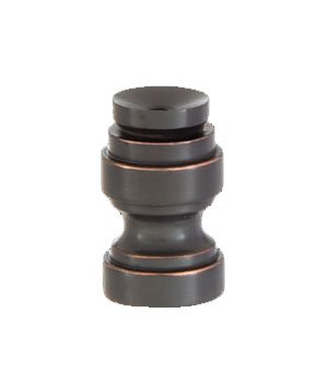 Image of B&P Lamp Cup Shaped Design, Base Only Finial, Oiled Bronze Finish