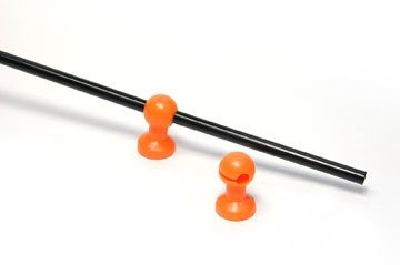 Support d'antenne K & S pièce de rechange 576.1 orange de forme W