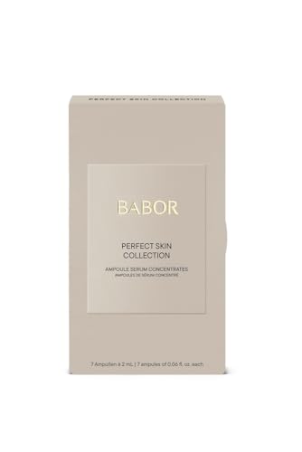 BABOR Set de regalo de ampollas, tratamiento óptimo de ampollas de 7 días, hidratación, regeneración y antiedad para una tez radiante, set de belleza, colección Optimal Skin, 7 ampollas de 2 ml