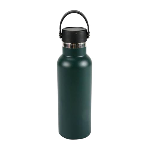 Home Universal® Botella Térmica 500ml de Acero Inoxidable | Caliente 12h y Frías 24h | Doble Pared | Antiderrames, Ligera e Ideal para Deporte, Oficina y Viajes (Verde Oscuro)