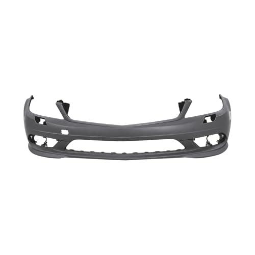 Image of FitParts Compatible with Mercedes-Benz C-Class 2008-2011 Front Bumper Cover | Primed, Ready to Paint, OEM 20488576259999, MB1000295