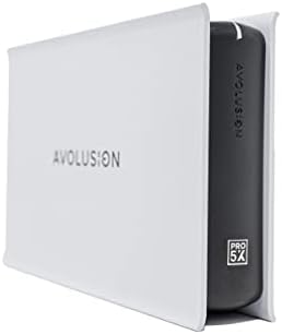 Avolusion PRO-5X Series 2TB USB 3.0 External Gaming Hard Drive for PS5 Game Console (White) - 2 Year Warranty