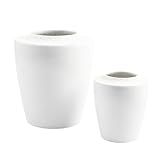 Photo Gallery meissen royal blossom - set di 2 vasi in porcellana, colore: bianco Photo Gallery meissen royal blossom - set di 2 vasi in porcellana, colore: bianco