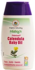 The House of Mistry Organic Potenised Calendula Baby Oil 100ml