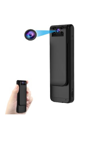 Rongbao 4K画質 小型カメラ 8-10時間録画 防犯カメラ OTG性能対応 256GB対応 180度回転レンズ 単独録音 暗視機能 解像度設定 150°広角 動体検知 携帯便利 記録 会議 商談 日本語取扱付き